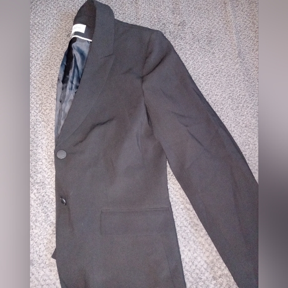 Calvin Klein Women's Suit Jacket, Size 10, Black - Picture 3 of 5